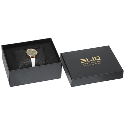 Đồng hồ ELIO Xmas 28 mm Nữ EL086-04 Màu Trắng