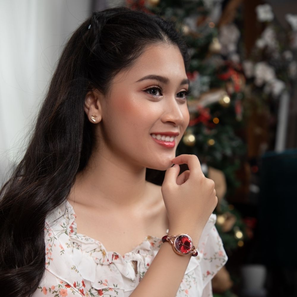 Đồng hồ ELIO Xmas 28 mm Nữ ES101-01