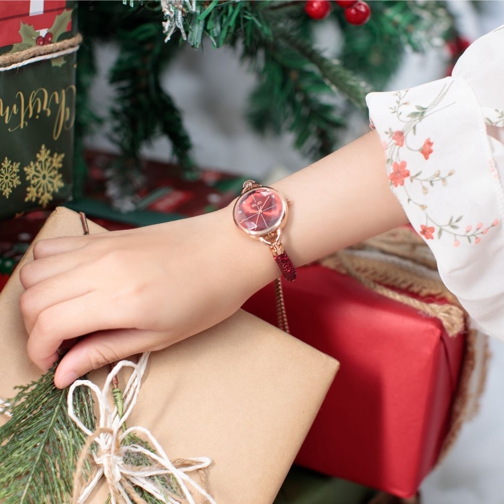 Đồng hồ ELIO Xmas 28 mm Nữ ES101-01