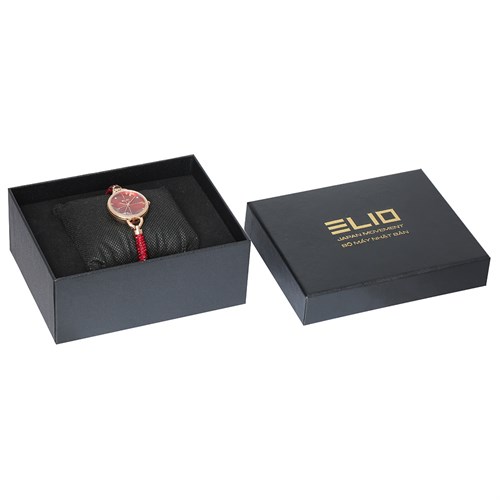 Đồng hồ ELIO Xmas 28 mm Nữ ES101-01 Màu Đỏ