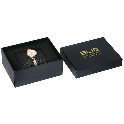 Đồng hồ ELIO Xmas 28 mm Nữ ES101-02 Màu Trắng