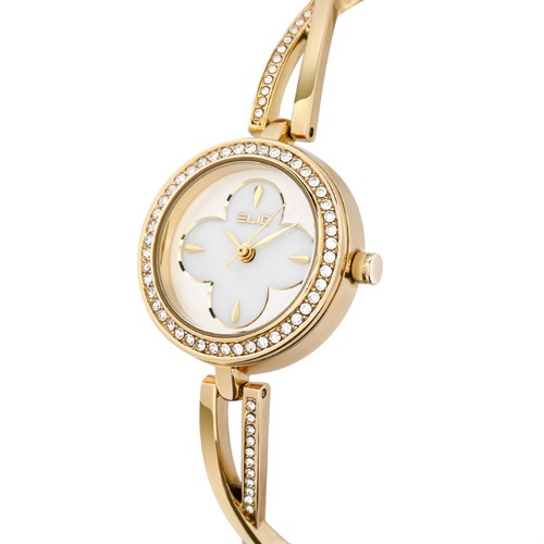 Đồng hồ ELIO Flower 25.5 mm Nữ ES102-02 Màu Vàng