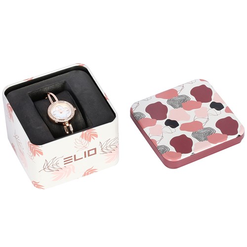 Đồng hồ ELIO Flower 25.5 mm Nữ ES102-03 Màu Vàng Hồng