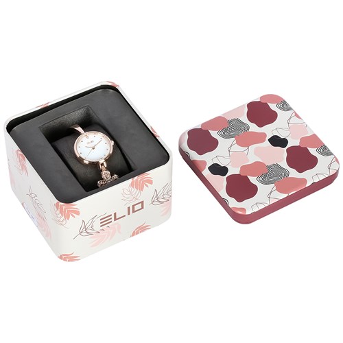 Đồng hồ ELIO Nàng Thơ 26 mm Nữ ES104-03 Màu Vàng Hồng