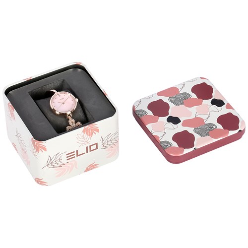Đồng hồ ELIO Flower 26 mm Nữ ES104-04 Màu Vàng Hồng