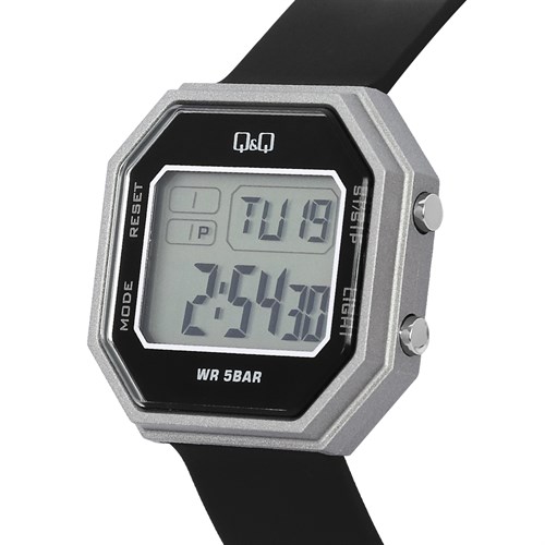 Đồng hồ Q&Q 47 mm Nam M206J003Y Màu Đen