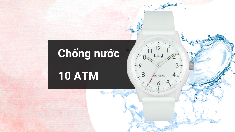 Khả năng kháng nước của mẫu đồng hồ Khả năng kháng nước của mẫu đồng hồ