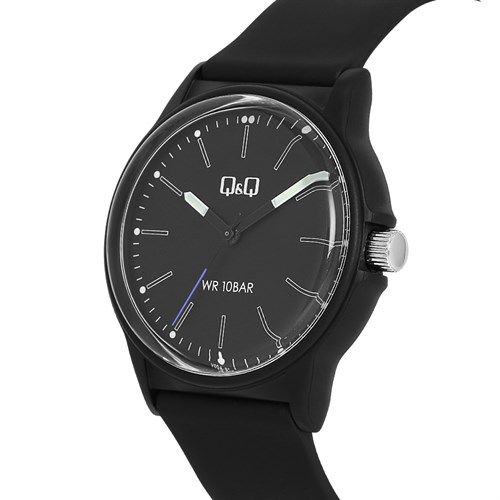 Đồng hồ Q&Q 39 mm Nam V00A-002VY Màu Đen