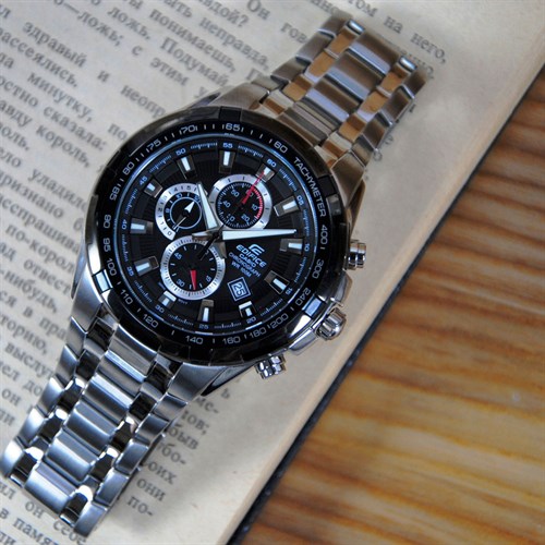 Đồng hồ EDIFICE CASIO 53.5 mm Nam EF-539D-1AVDF Màu Bạc