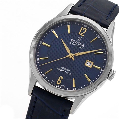 Đồng hồ FESTINA 40 mm Nam F20007/3 Màu Xanh Dương