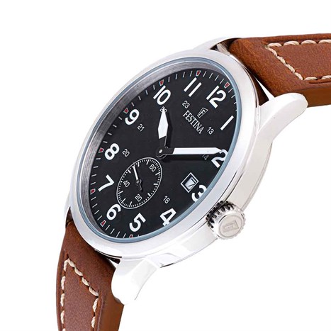 Đồng hồ FESTINA 41.5 mm Nam F20347/7 Màu Nâu