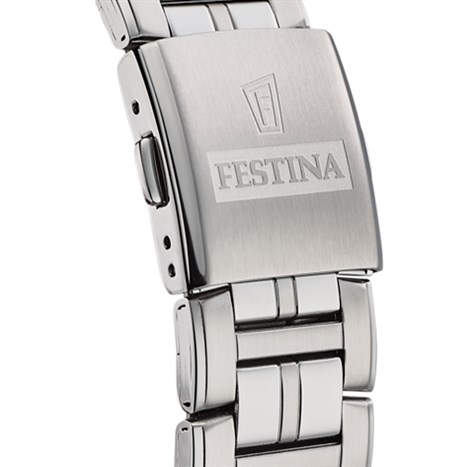 Đồng hồ FESTINA 43 mm Nam F20445/5 Màu Bạc