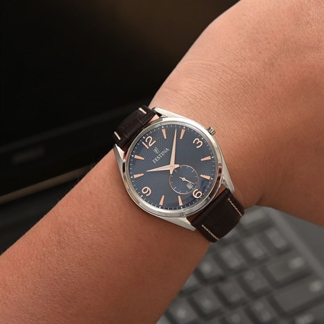 Đồng hồ FESTINA 41.5 mm Nam F6857/8 Màu Nâu