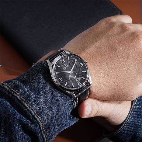 Đồng hồ FESTINA 41.5 mm Nam F6857/A Màu Đen