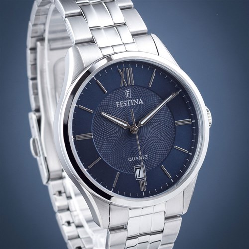 Đồng hồ FESTINA 43 mm Nam F20425/2 Màu Bạc