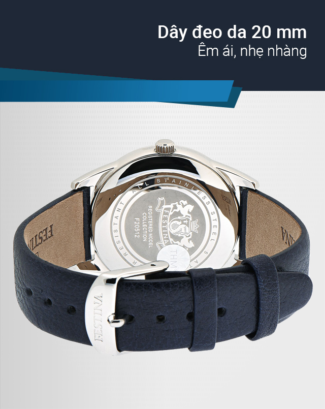 Đồng hồ Festina F20512/3, chính giá mới mẫu hãng, mã rẻ