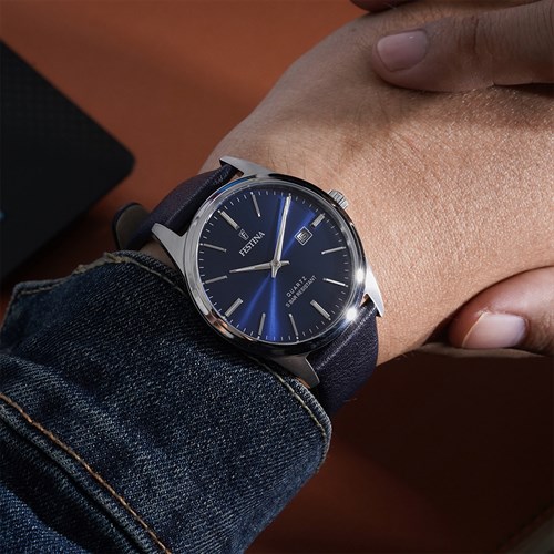 Đồng hồ FESTINA 39.3 mm Nam F20512/3 Màu Xanh Dương