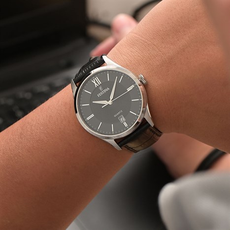 Đồng hồ FESTINA 43 mm Nam F20426/3 Màu Đen