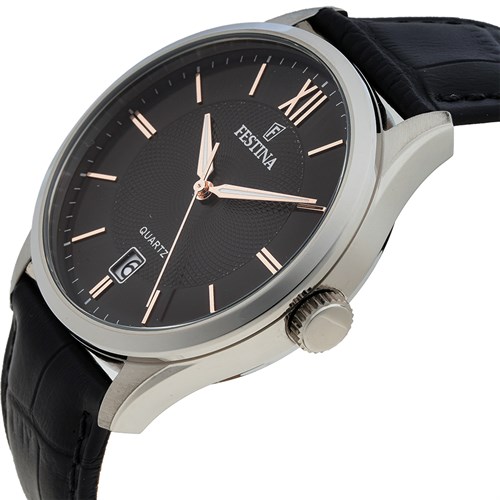 Đồng hồ FESTINA 43 mm Nam F20426/6 Màu Đen