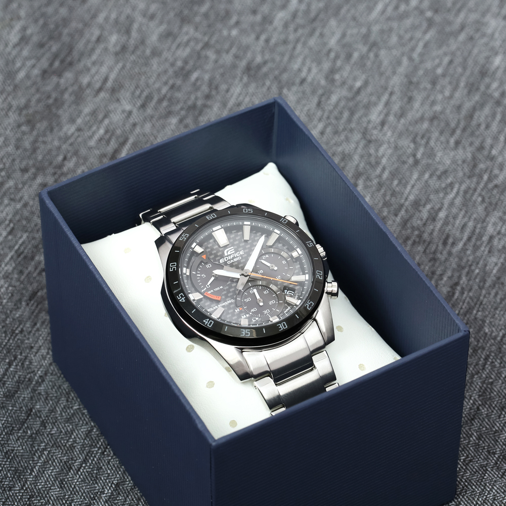 Đồng hồ EDIFICE CASIO 49.5 mm Nam EQS-930DB-1AVUDF