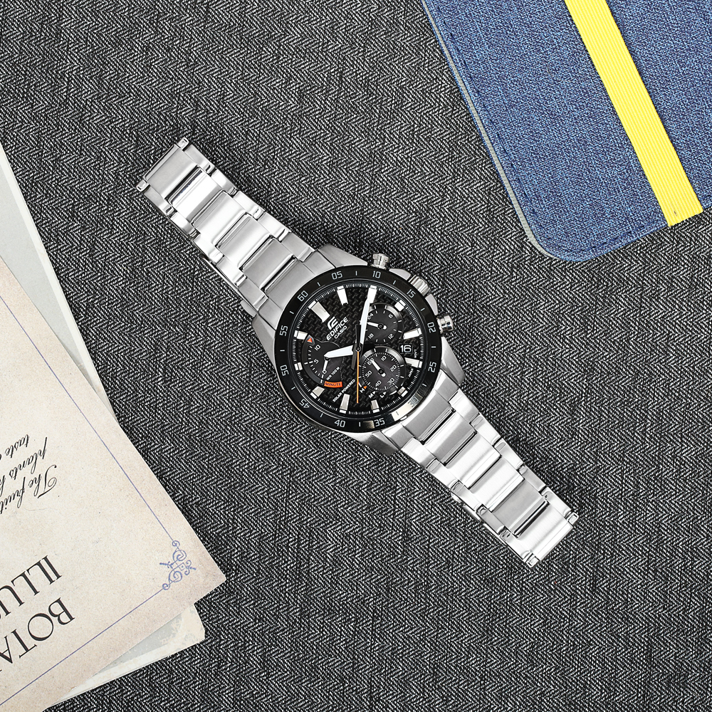 Đồng hồ EDIFICE CASIO 49.5 mm Nam EQS-930DB-1AVUDF