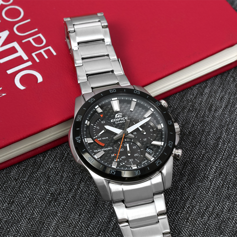 Đồng hồ EDIFICE CASIO 49.5 mm Nam EQS-930DB-1AVUDF