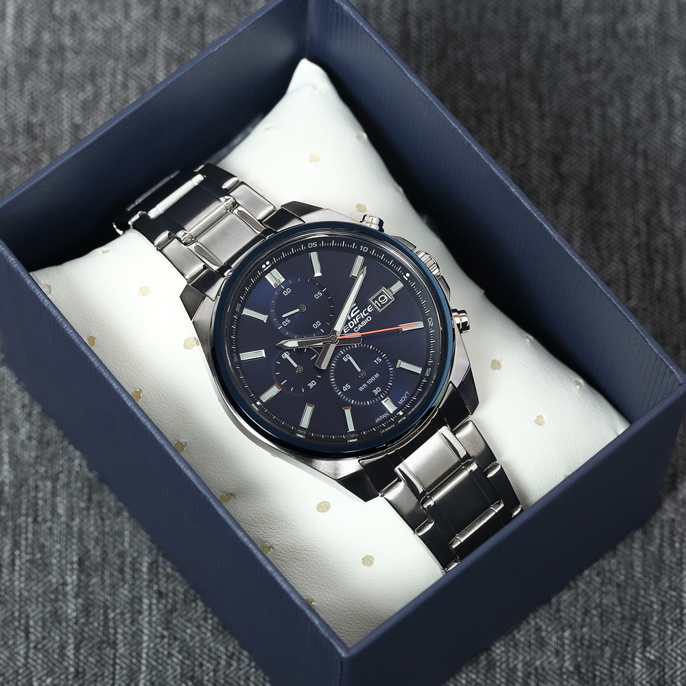 Đồng hồ EDIFICE CASIO 44 mm Nam EFV-610DB-2AVUDF