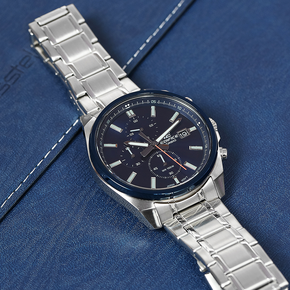 Đồng hồ EDIFICE CASIO 44 mm Nam EFV-610DB-2AVUDF