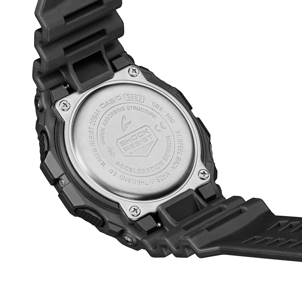 Đồng hồ G-SHOCK 46 mm Nam GBX-100NS-1DR Màu Đen