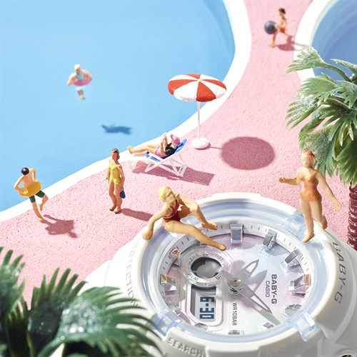 Đồng hồ BABY-G BGA-280 42 mm Nữ BGA-280-7ADR Màu Trắng