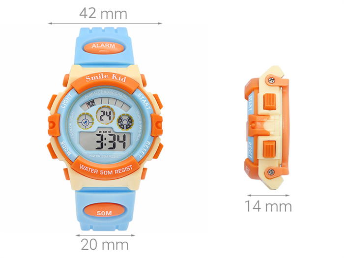 Đồng hồ SMILE KID 42 mm Trẻ em SL058-02 Màu Xanh Dương