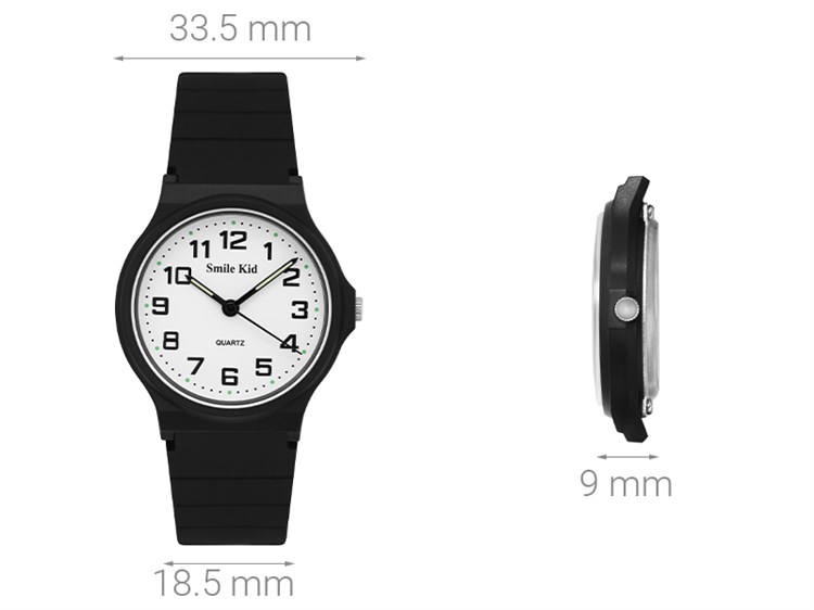 Đồng hồ SMILE KID 33.5 mm Trẻ em SL070-01 Màu Đen
