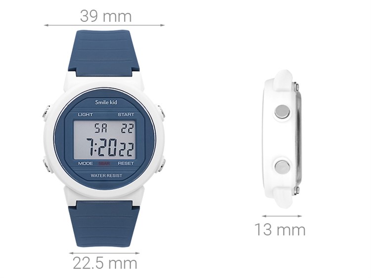 Đồng hồ SMILE KID 39 mm Trẻ em SL219L-2 Màu Xanh Dương