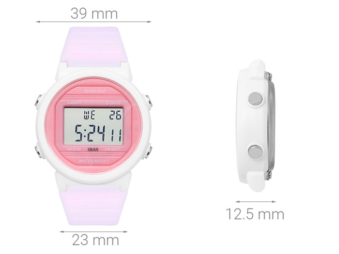 Đồng hồ SMILE KID 39 mm Trẻ em SL219L-03 Màu Hồng