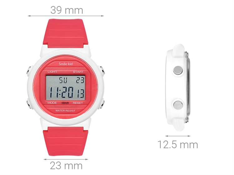 Đồng hồ SMILE KID 39 mm Trẻ em SL219L-05 Màu Đỏ