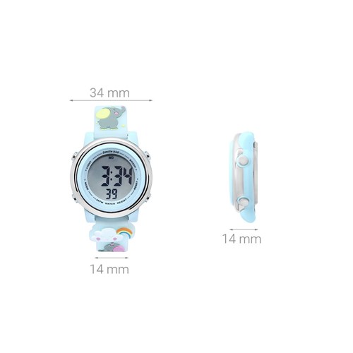 Đồng hồ SMILE KID 34 mm Trẻ em SL381-2 Màu Xanh Dương
