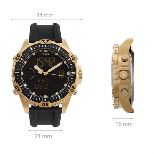 Đồng hồ FOSSIL 44 mm Nam FS5781 Màu Đen