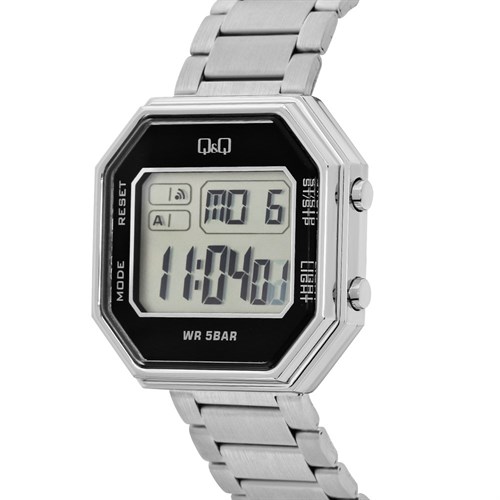 Đồng hồ Q&Q 42 mm Nam M206J006Y Màu Bạc