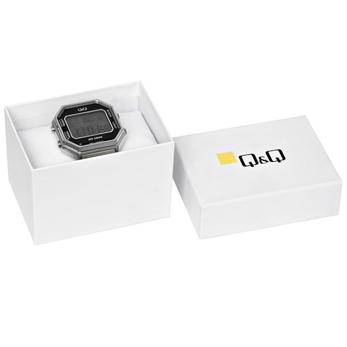 Đồng hồ Q&Q 42 mm Nam M206J006Y Màu Bạc