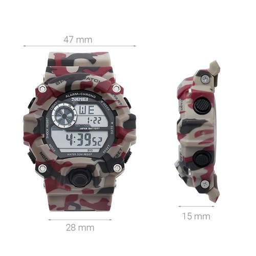 Đồng hồ SKMEI 47 mm Trẻ em 1019CMRD Màu Nâu