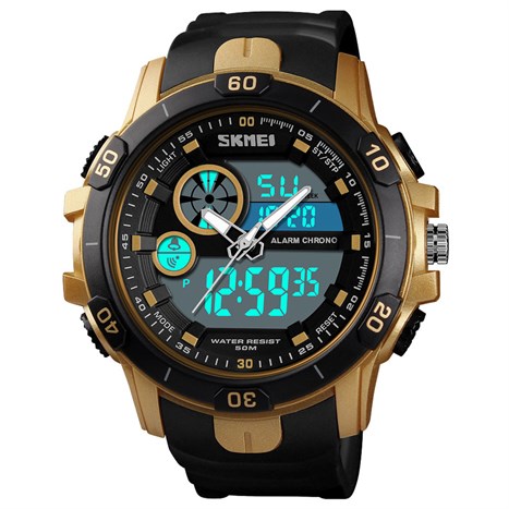 Đồng hồ SKMEI 56 mm Trẻ em 1428GD Màu Đen