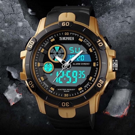 Đồng hồ SKMEI 56 mm Trẻ em 1428GD Màu Đen