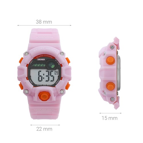 Đồng hồ SKMEI 38 mm Trẻ em 1484PK Màu Hồng