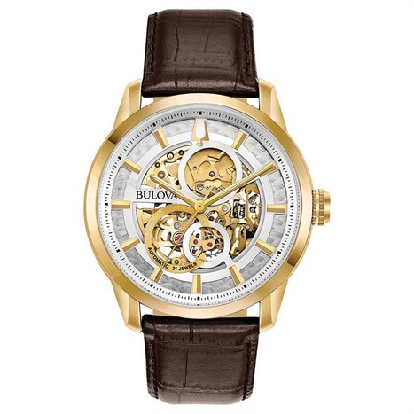 Đồng hồ BULOVA 43 mm Nam 97A138 Màu Nâu