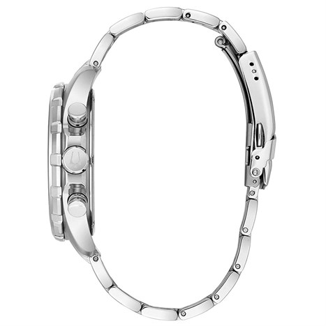 Đồng hồ BULOVA 43 mm Nam 96B256 Màu Bạc