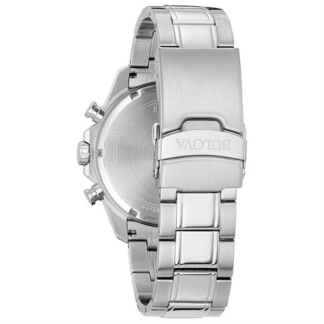Đồng hồ BULOVA 43 mm Nam 96B256 Màu Bạc