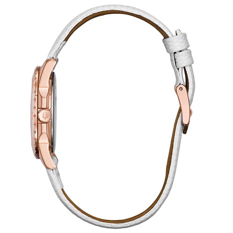 Đồng hồ BULOVA 32 mm Nữ 98P119 Màu Trắng