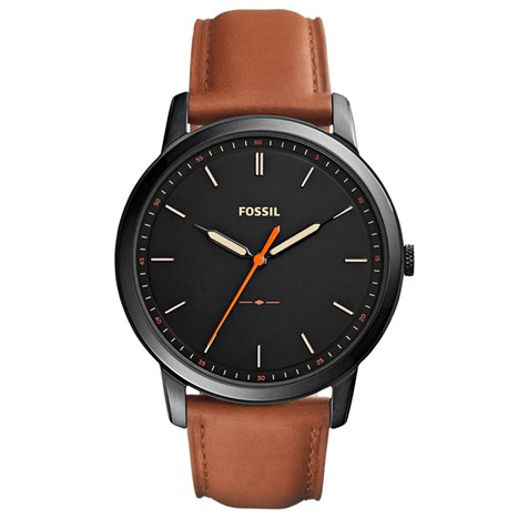 Đồng hồ FOSSIL The Minimalist 44 mm Nam FS5305 Màu Nâu