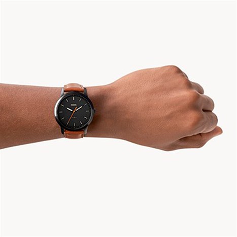 Đồng hồ FOSSIL The Minimalist 44 mm Nam FS5305 Màu Nâu