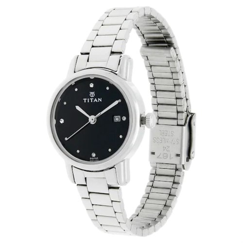 Đồng hồ TITAN 26.3 mm Nữ 2572SM02 Màu Bạc